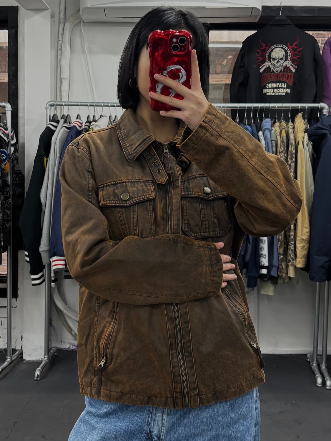 VTG 그런지 코튼 퀼팅 자켓 상품이미지3