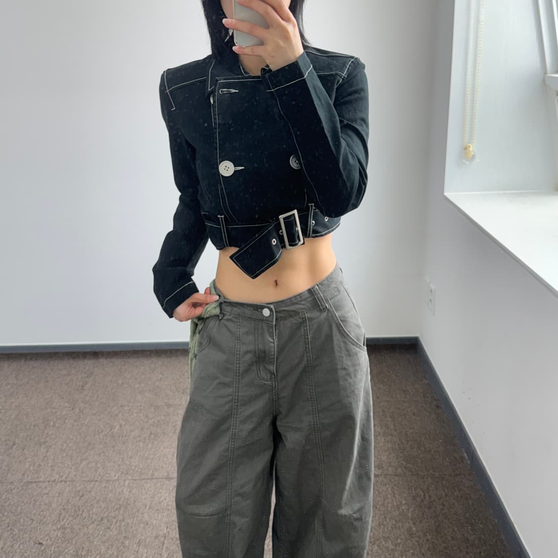 Armani Exchange 아르마니 익스체인지 블랙 자켓 상품이미지2