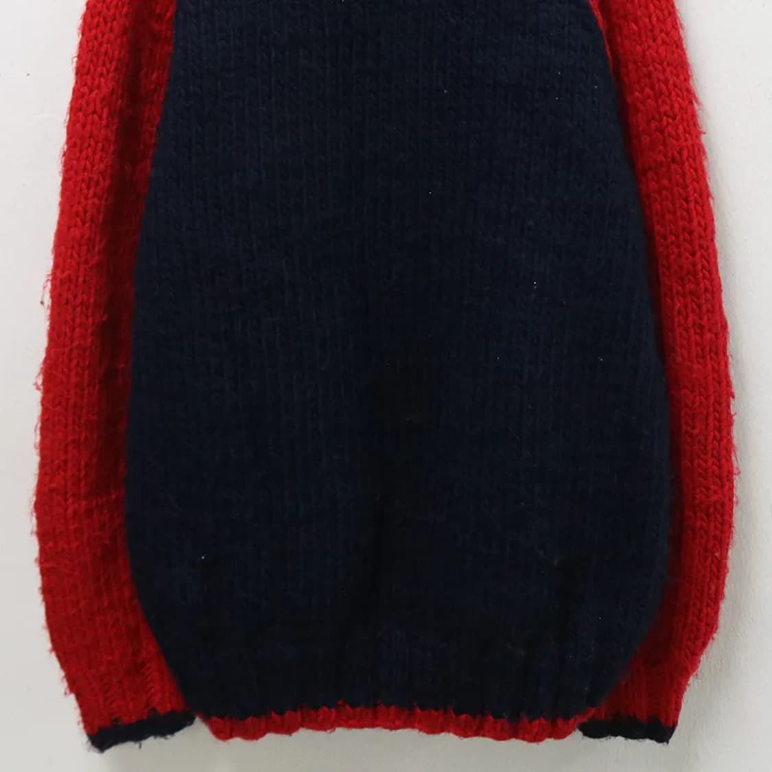 BIANCA MARIA 배색 니트 집업 61687 상품이미지5