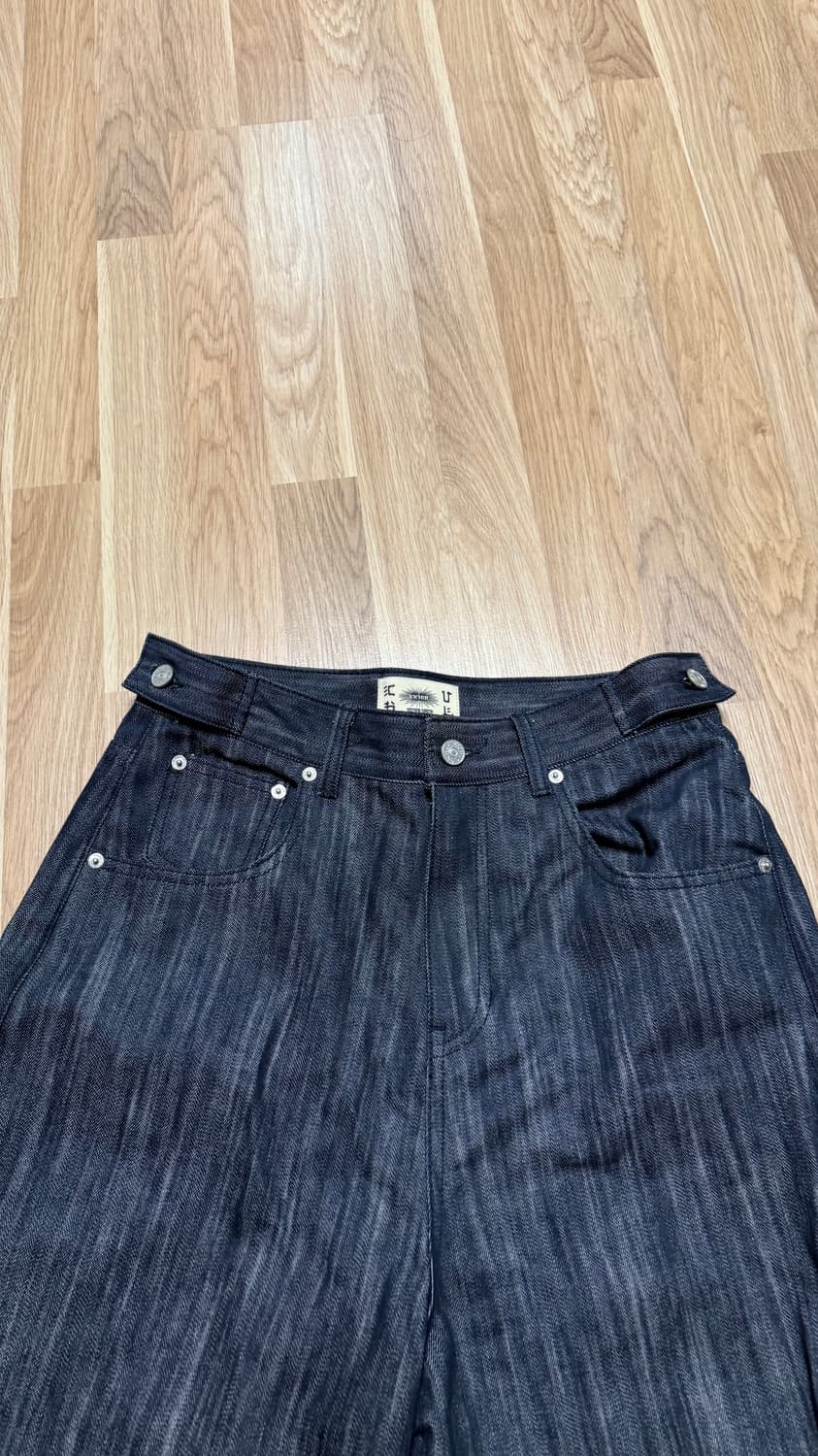 커브드 데님 팬츠 상품이미지4