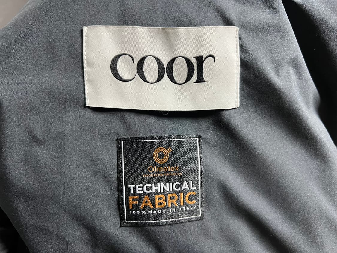 쿠어 워터 리펠런트 구스다운 점퍼 차콜 상품이미지4