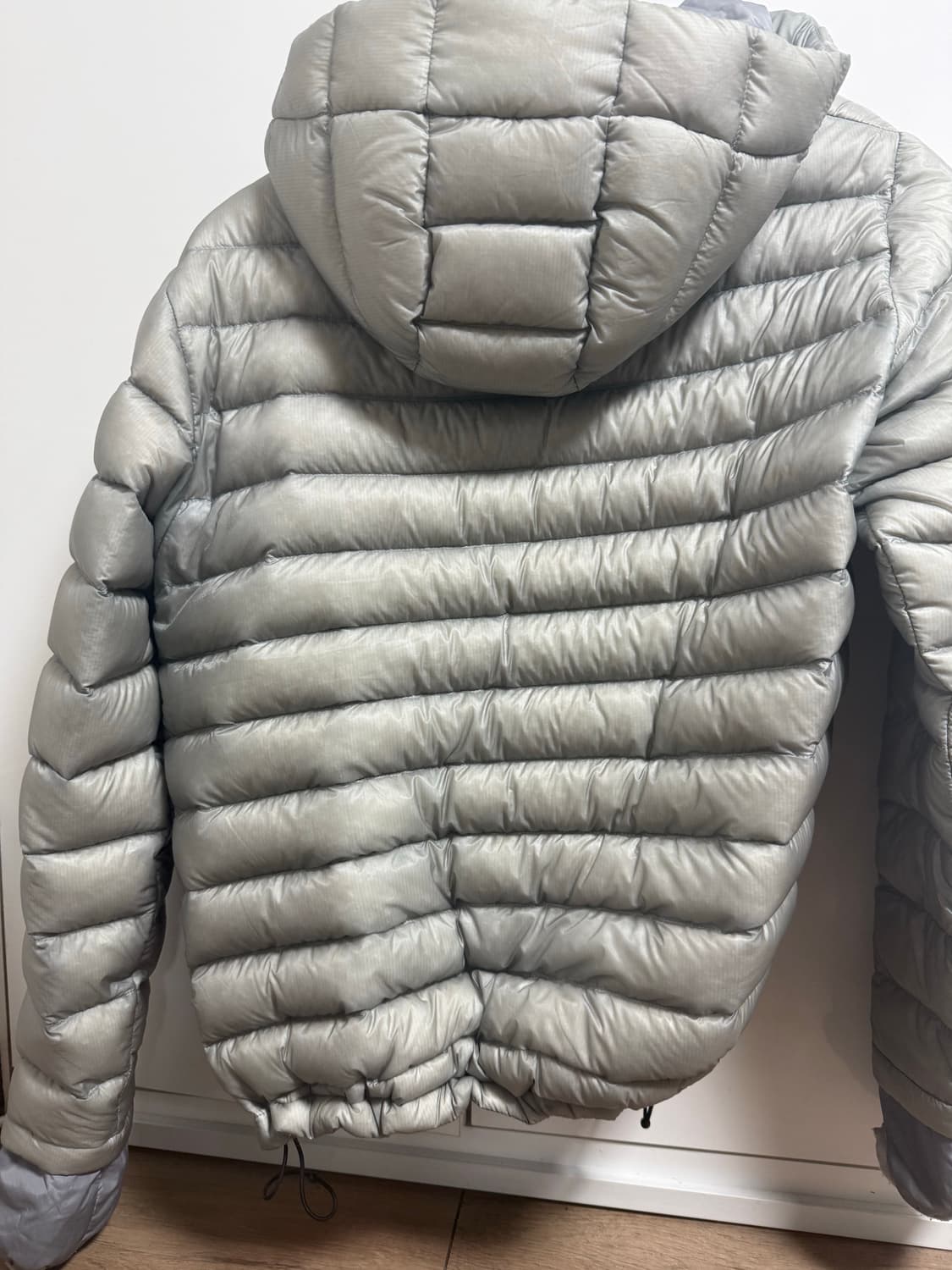 산산기어 서픽스 푸퍼 자켓 그레이-24fw 상품이미지3