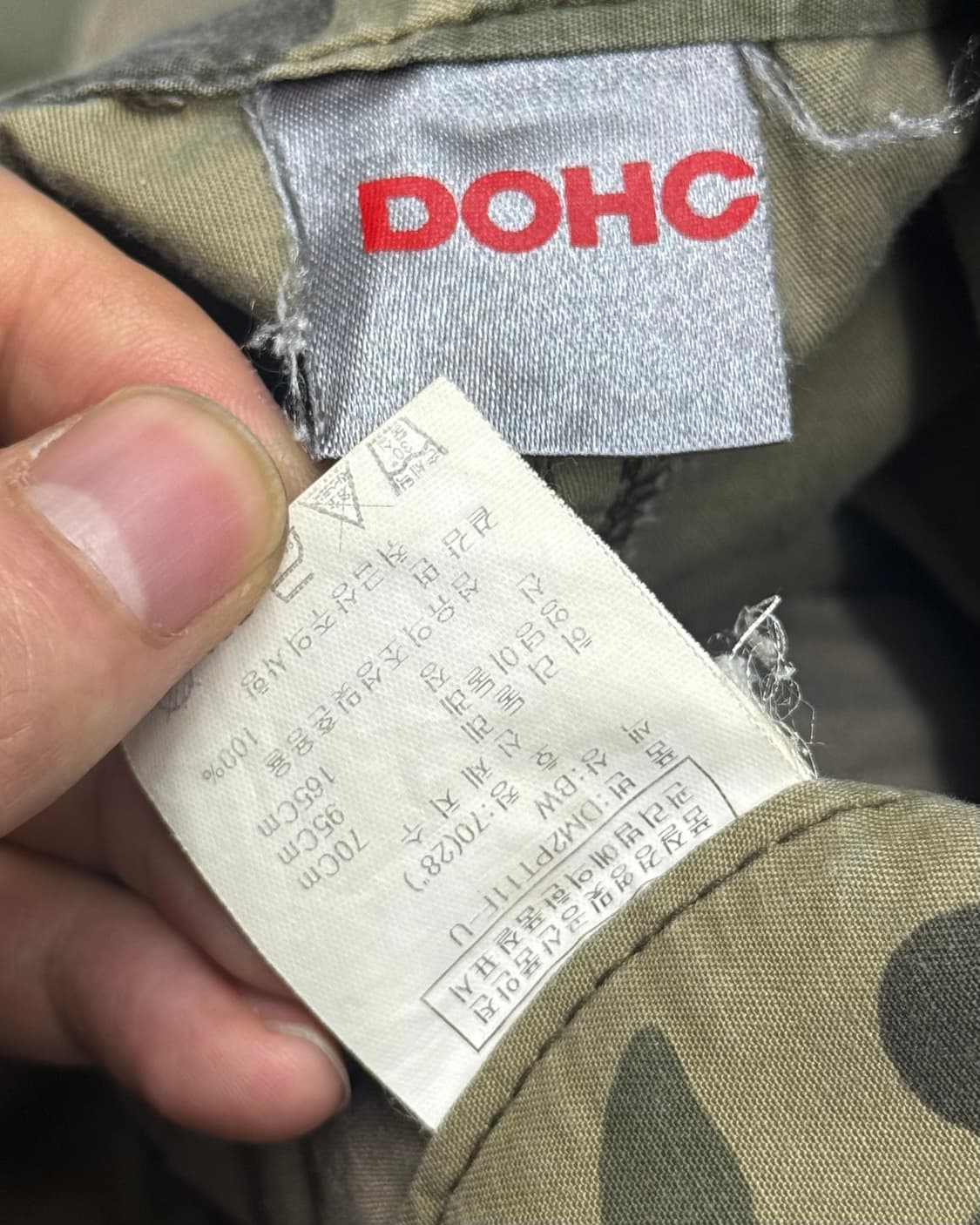 DOHC 카모 빈티지 쇼츠 카고 반바지 31 32 갸루 로리걸 고스 펑크 상품이미지6