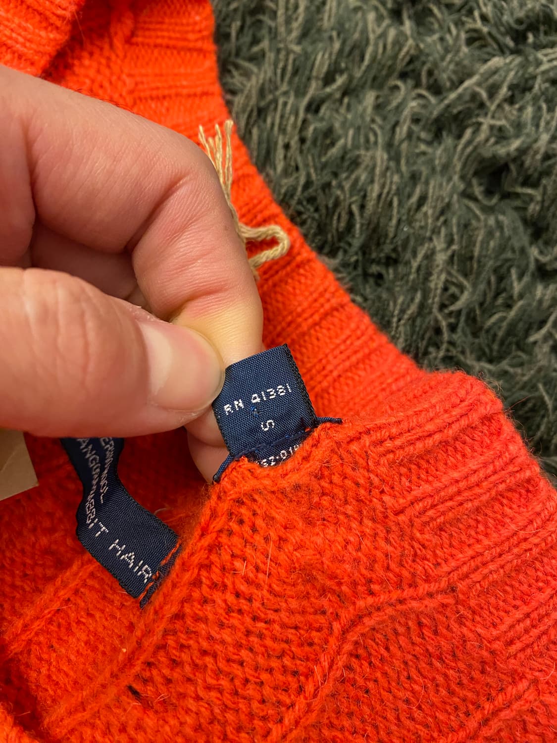 폴로 랄프 로렌 앙고라 케이블 니트 상품이미지8