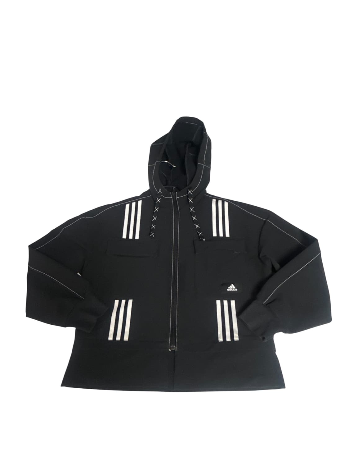 아디다스 블랙 후드 집업 🖤 상품이미지1