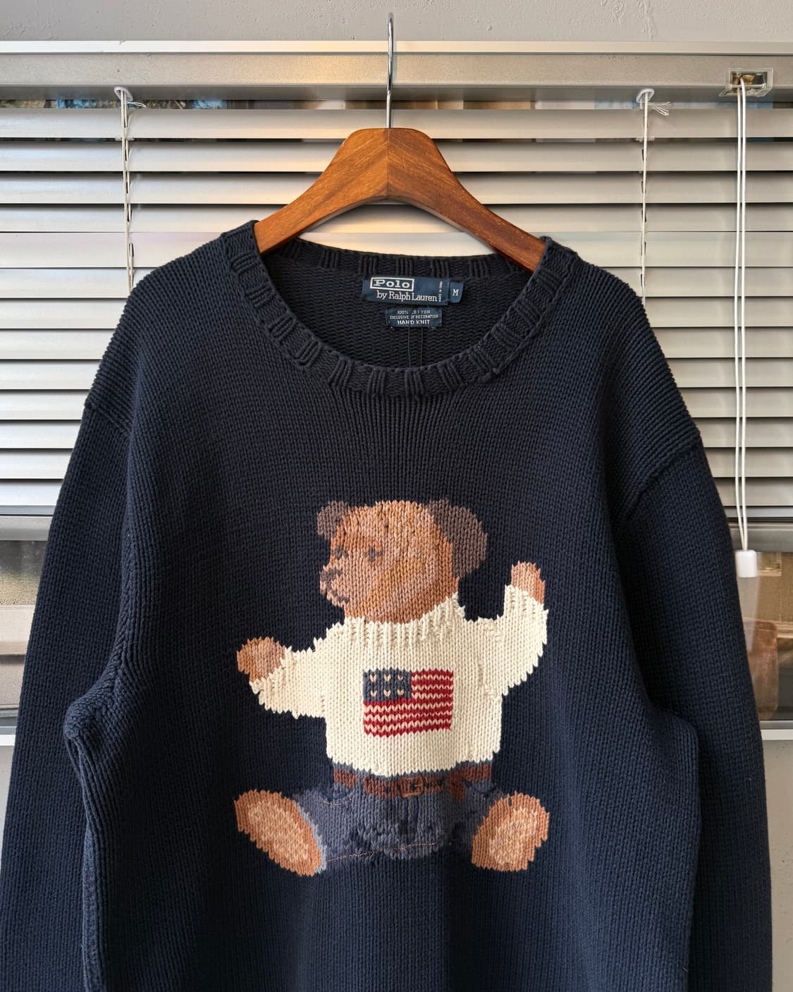 Polo Ralph Lauren 90s bear sit-down knit 상품이미지3