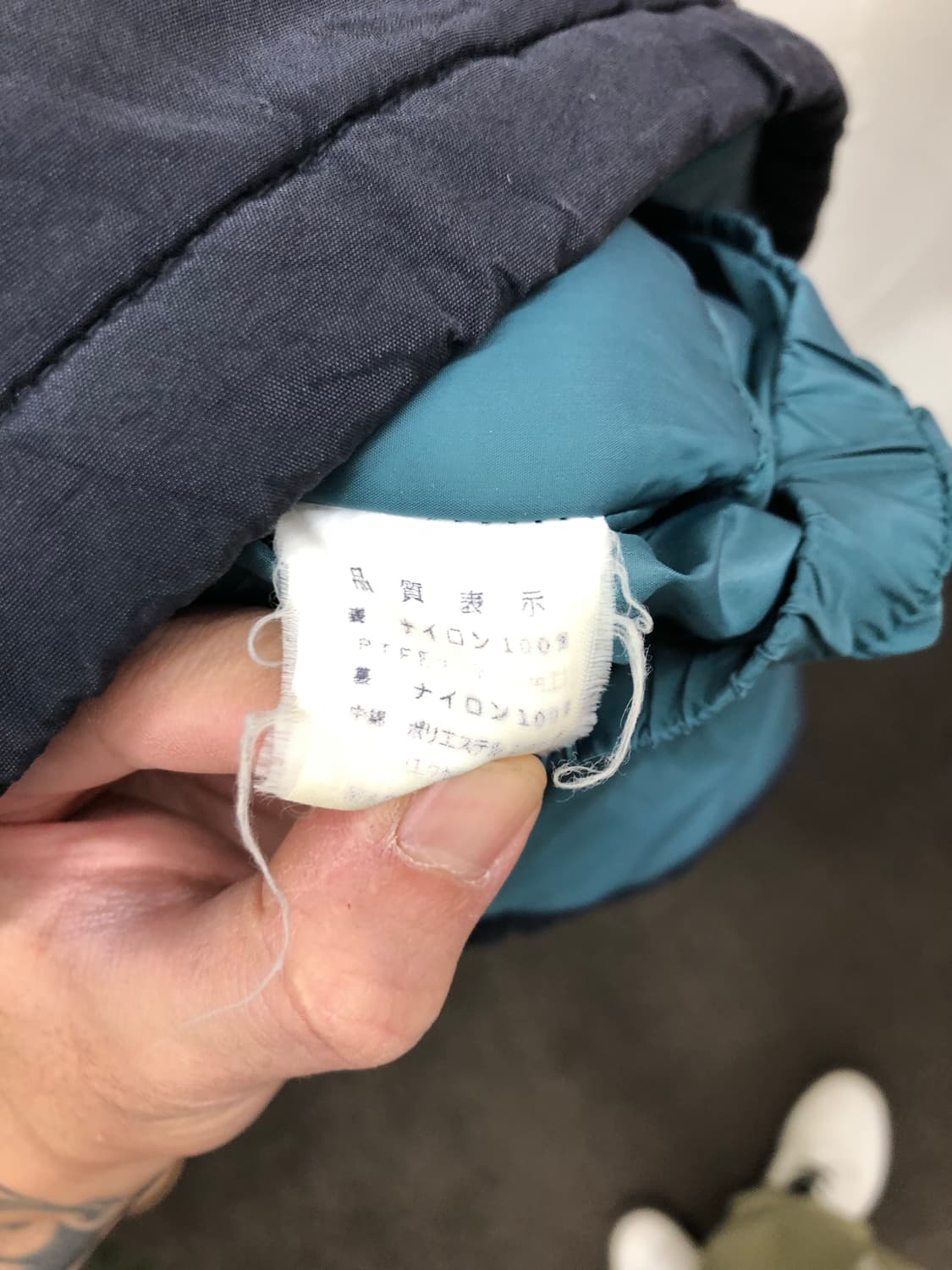 몽벨 패딩 블랙 상품이미지5