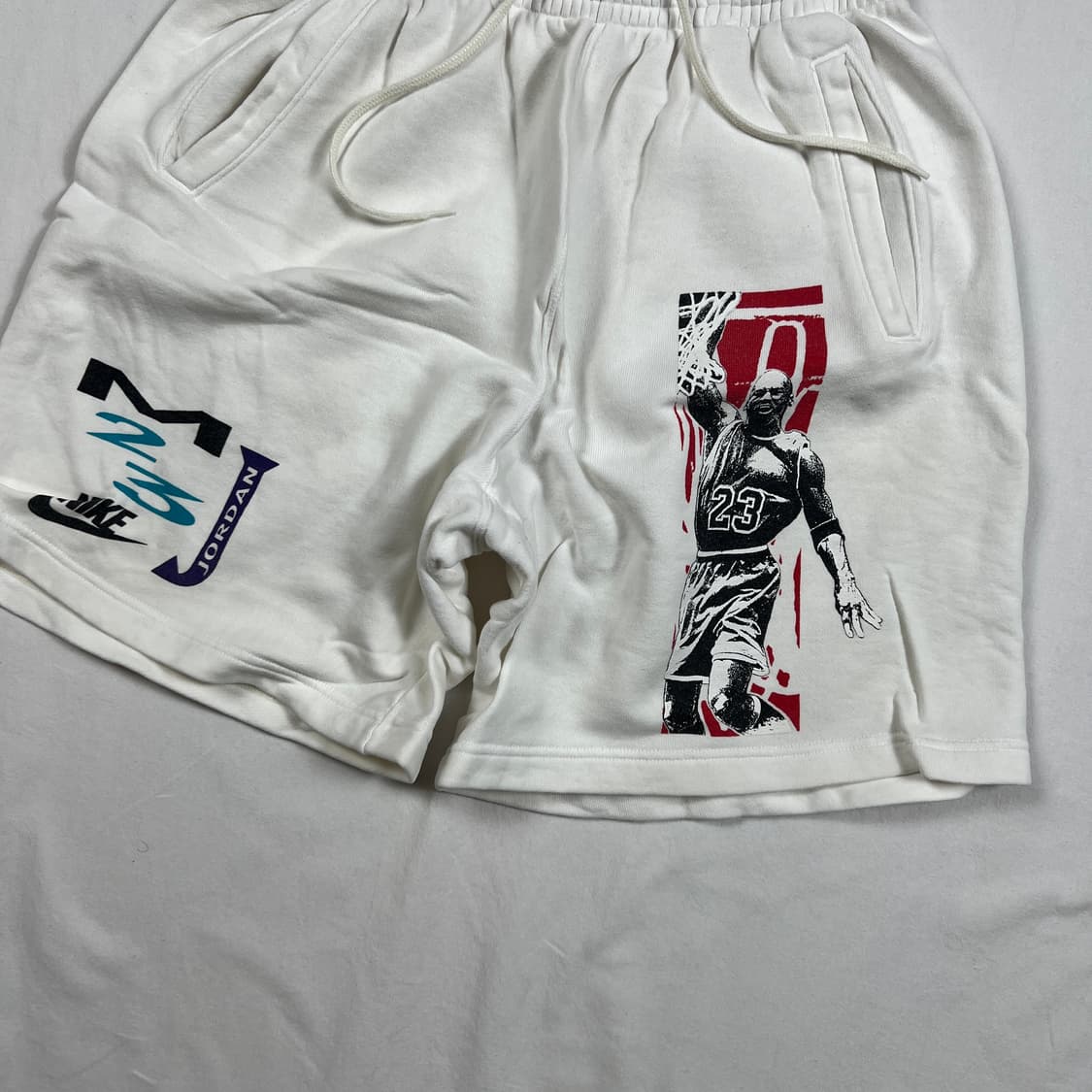 90‘s 나이키 nike 조던 스웻 밴딩 쇼트팬츠 상품이미지3