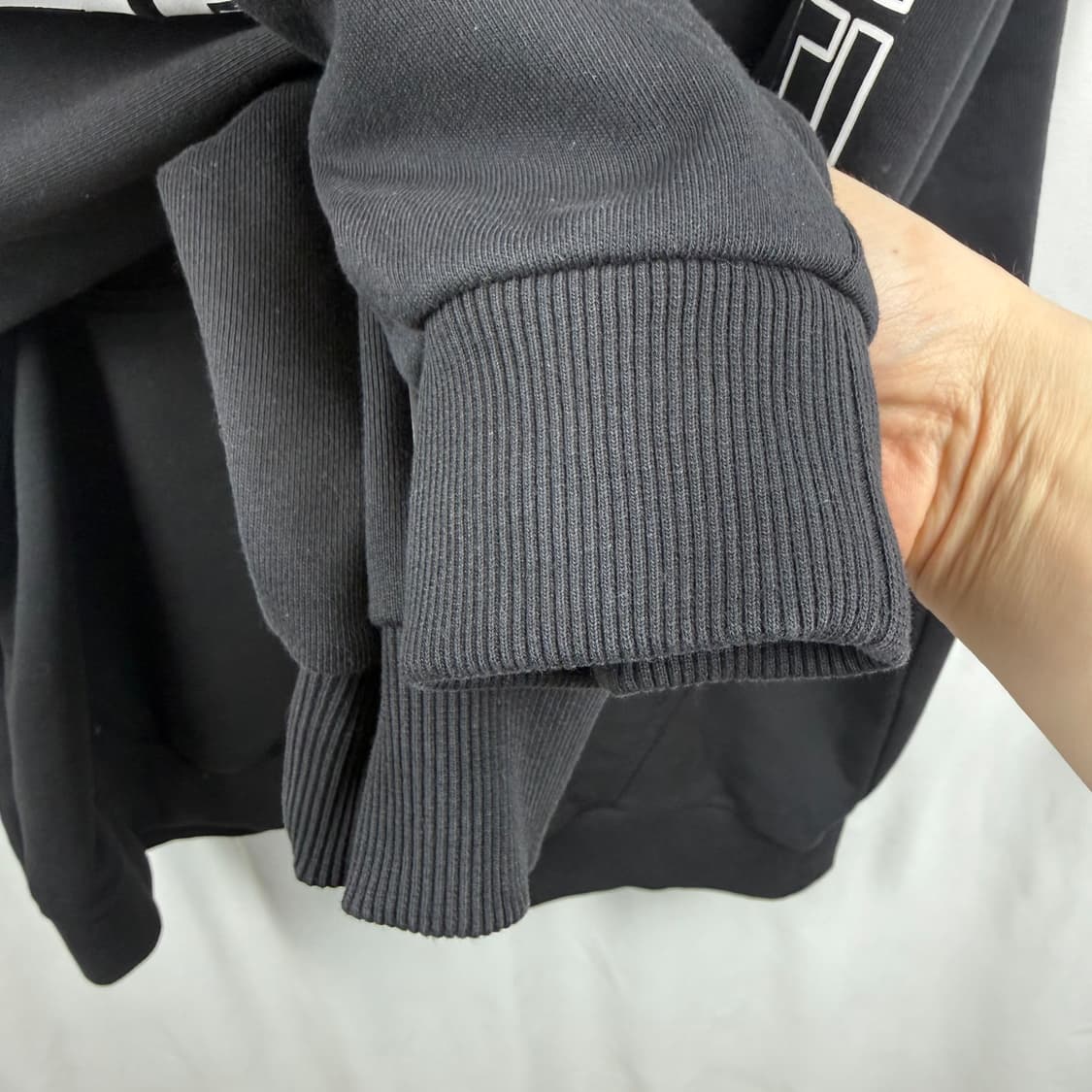 (2XL) 르꼬끄 레드포스 프린팅 후드 티 블랙 상품이미지3