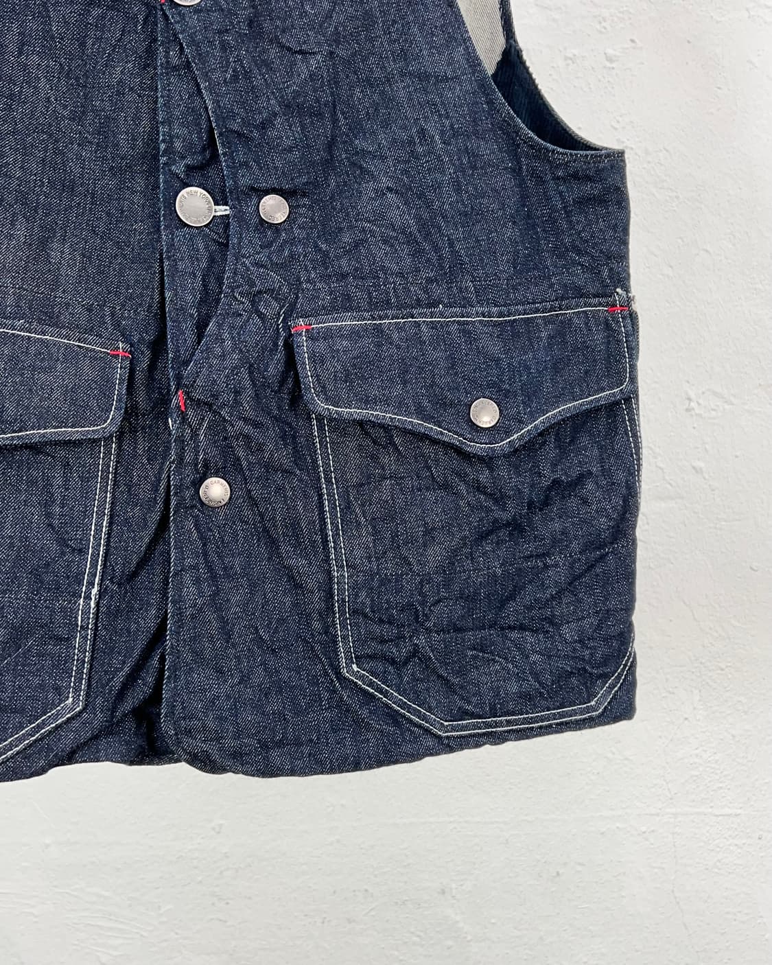 엔지니어드 가먼츠 업랜드 트래블러 유틸리티 포켓 데님 베스트 사이즈 S 상품이미지5