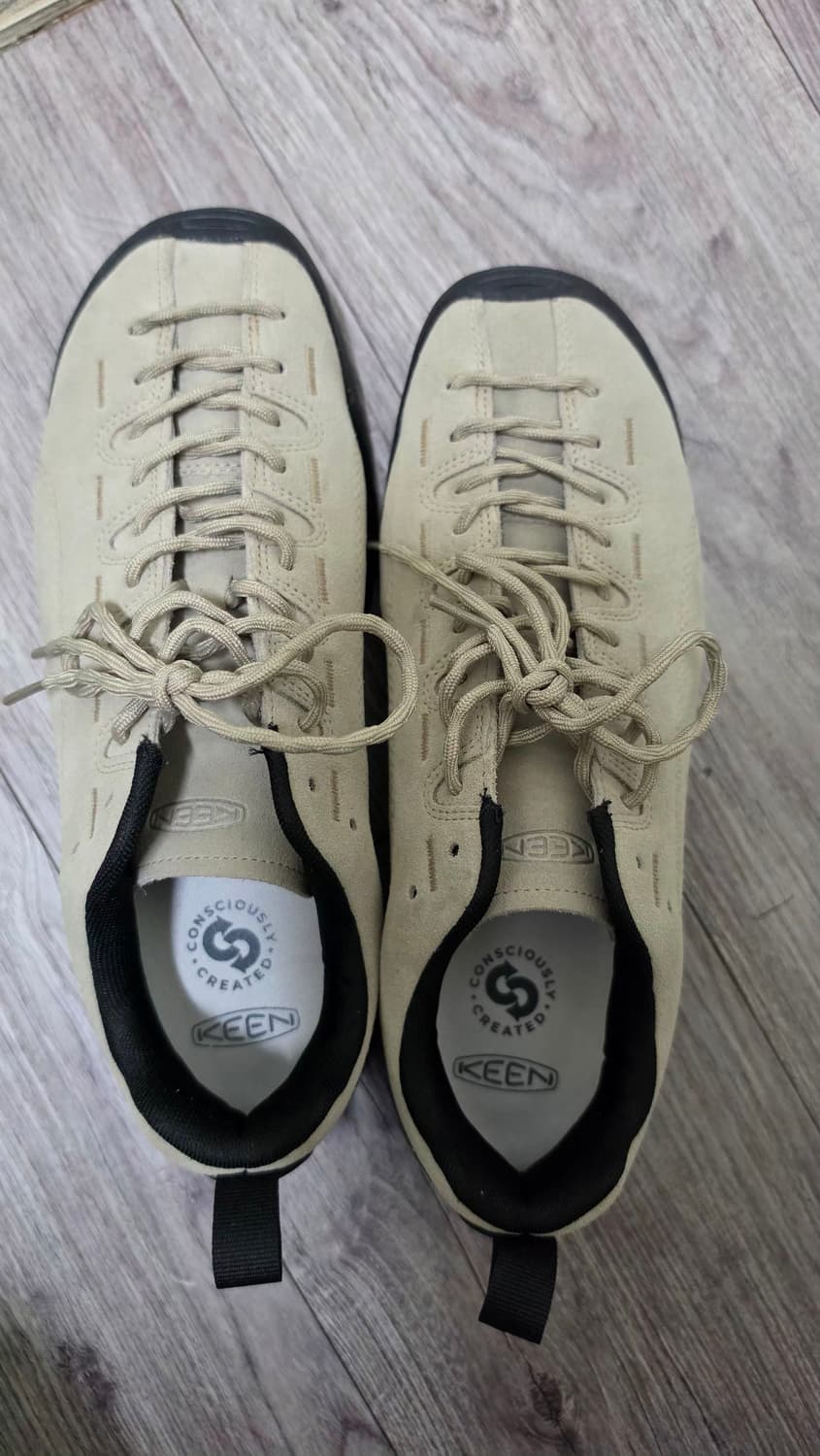 킨 재스퍼 스웨이드 스니커즈 실버 밍크 275 판매 상품이미지2