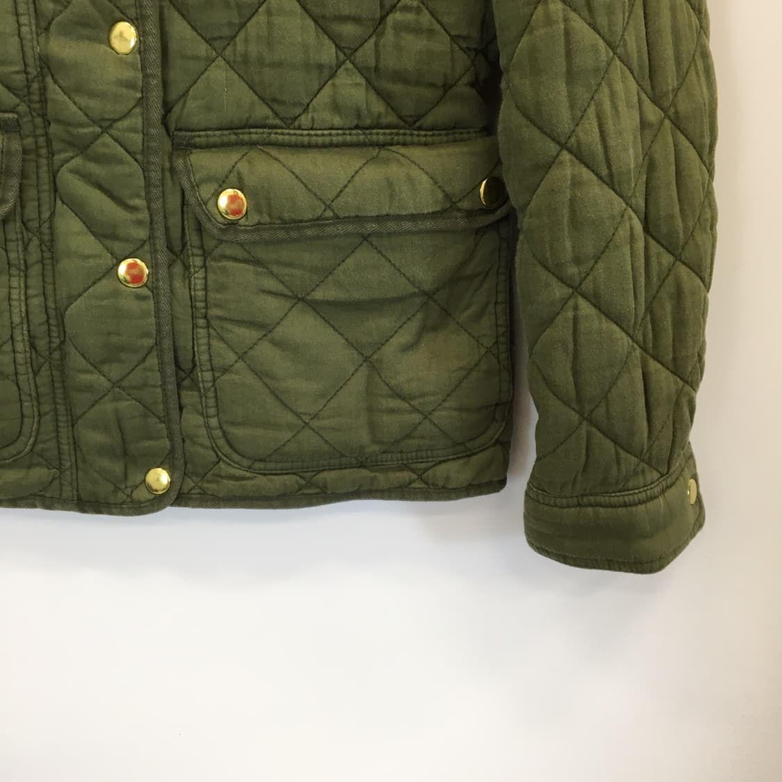 J.CREW 제이크루 금장 퀄팅자켓 XXS-XS 상품이미지3