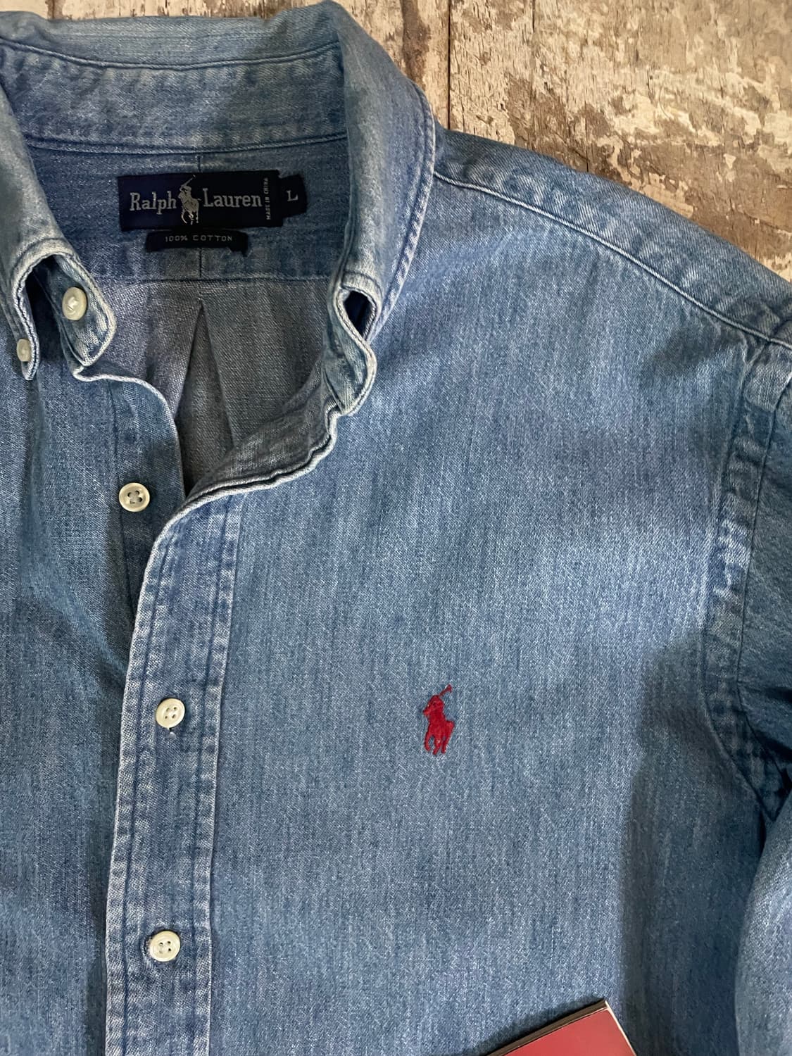Polo Ralph Lauren Button-Down Denim Shir 상품이미지2