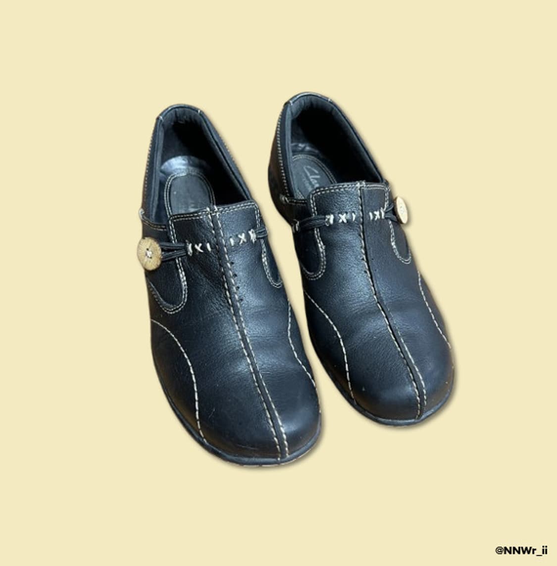 CLARKS MARY JANE BLACK 상품이미지1