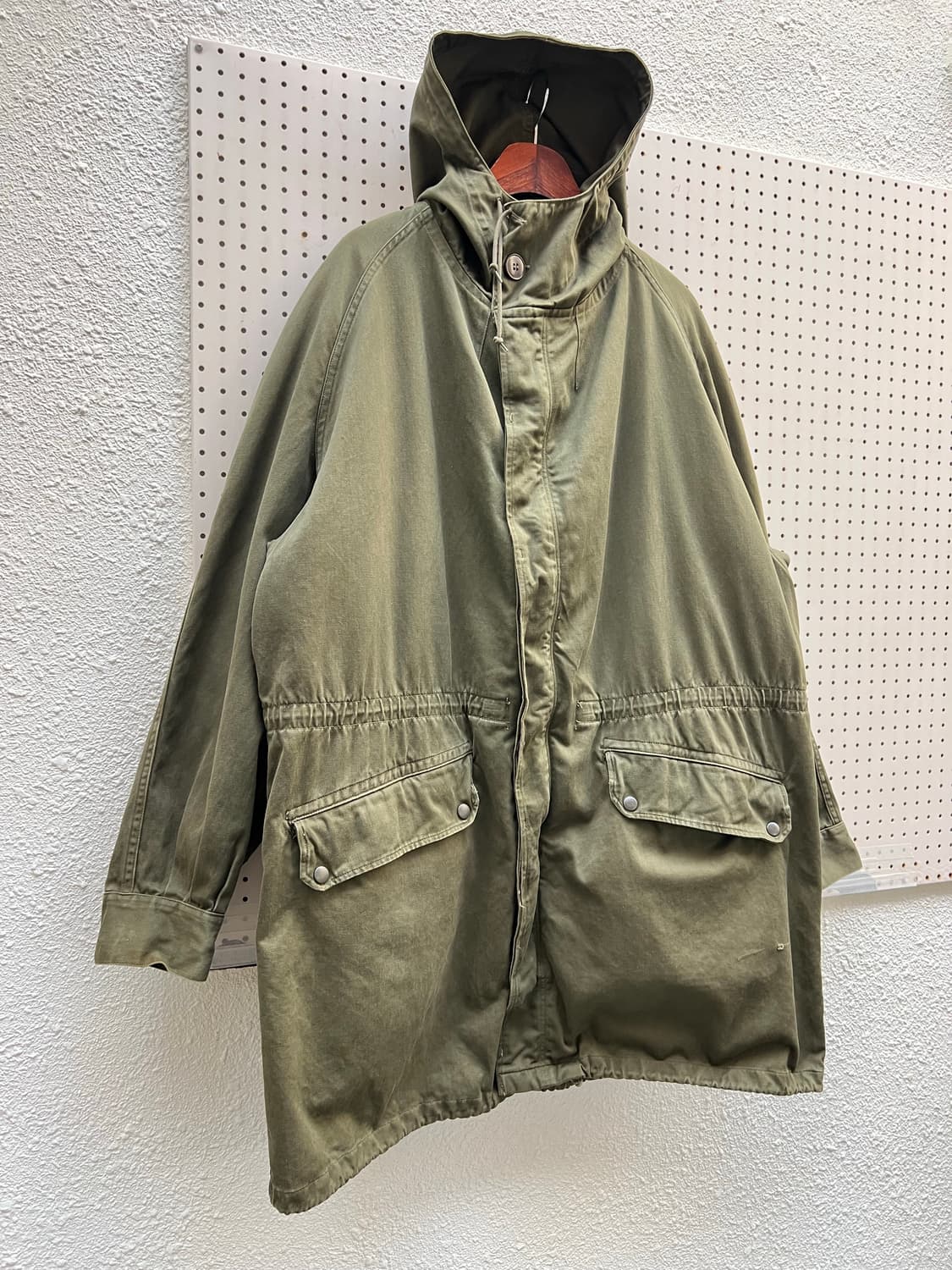 60s FRENCH ARMY M-64 MILITARY 오리지널개파카 상품이미지6