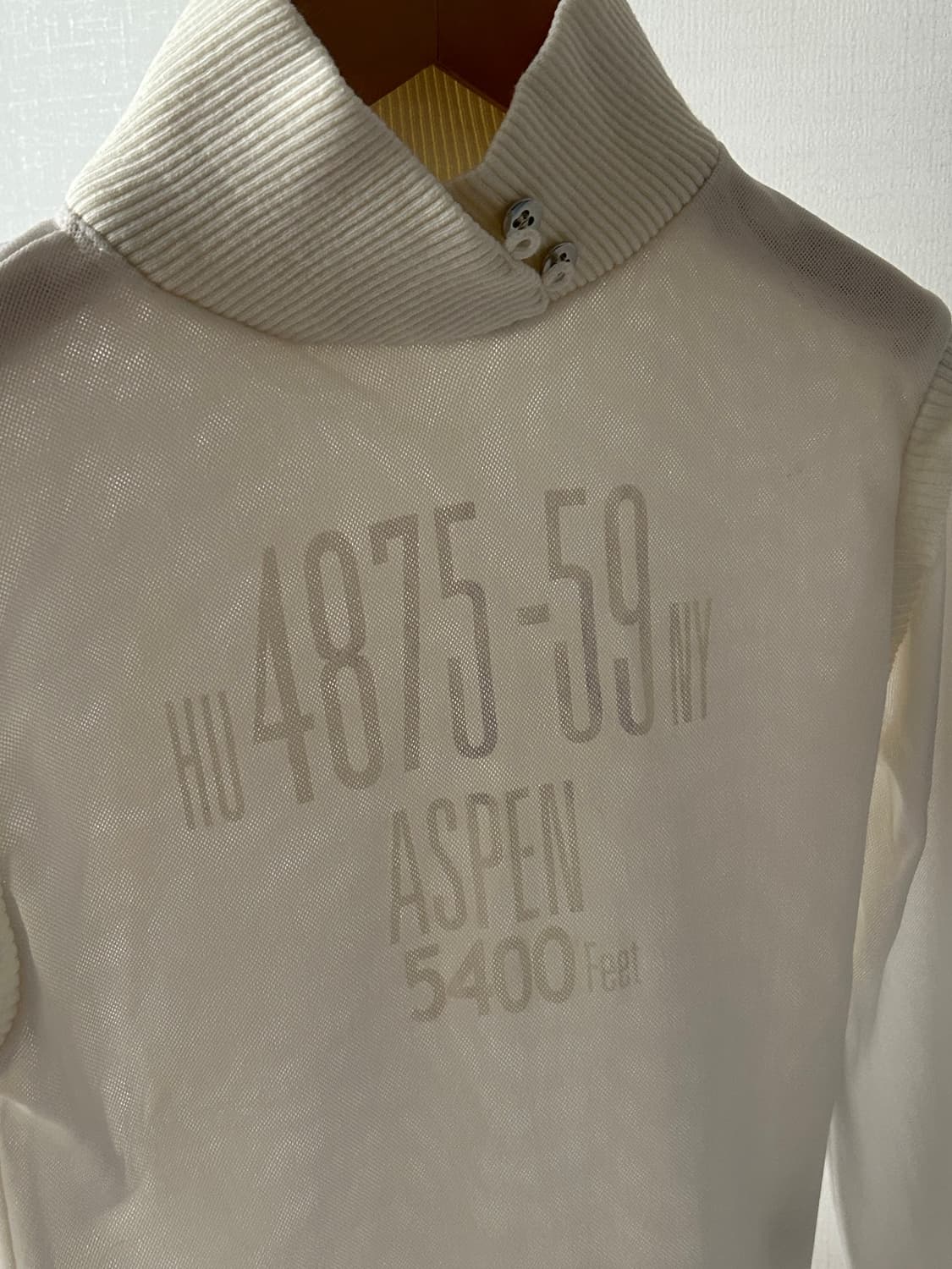 이탈리아 빈티지 시스루 탑 상품이미지2