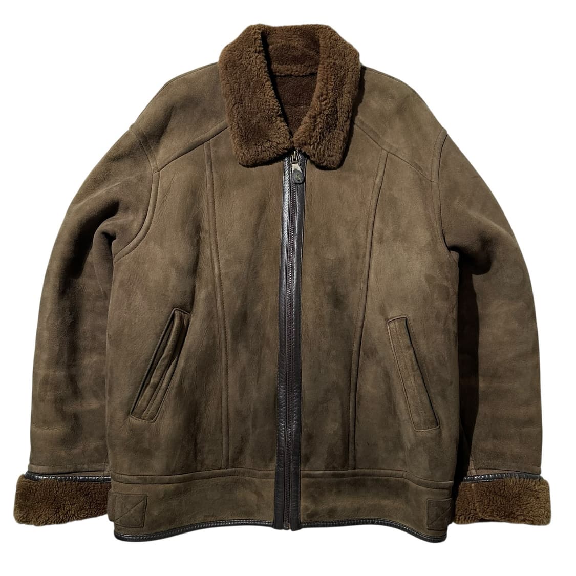 Ventura 토스카나 램스킨 시어링 무스탕 싱글 자켓 상품이미지1