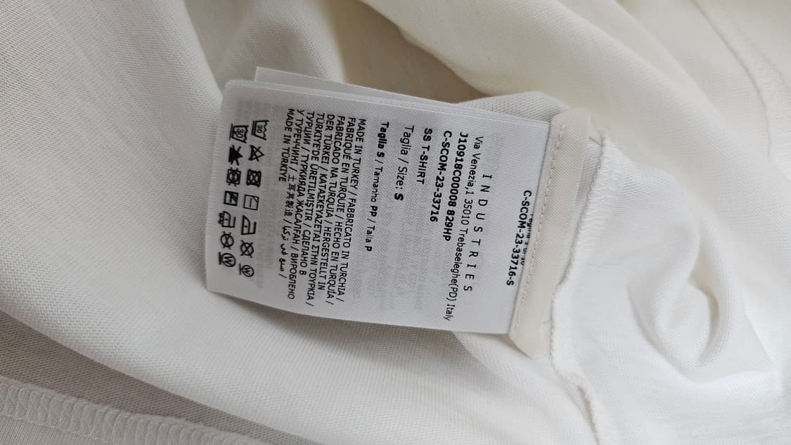 [N] 몽클레어 정품 반팔 티셔츠 S-M 상품이미지6