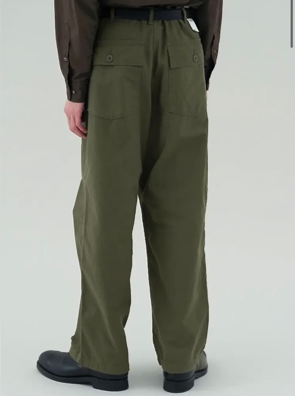 Ciota 시오타 퍼티그팬츠 카키 5사이즈 상품이미지3