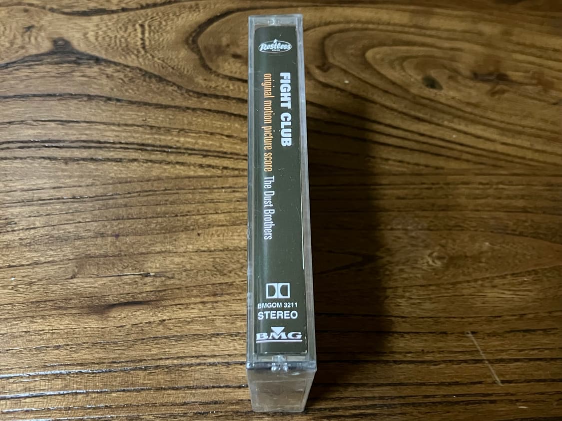 브래드피트 90년대 영화 파이트클럽 OST 영화음악 미개봉 카세트테이프 상품이미지3