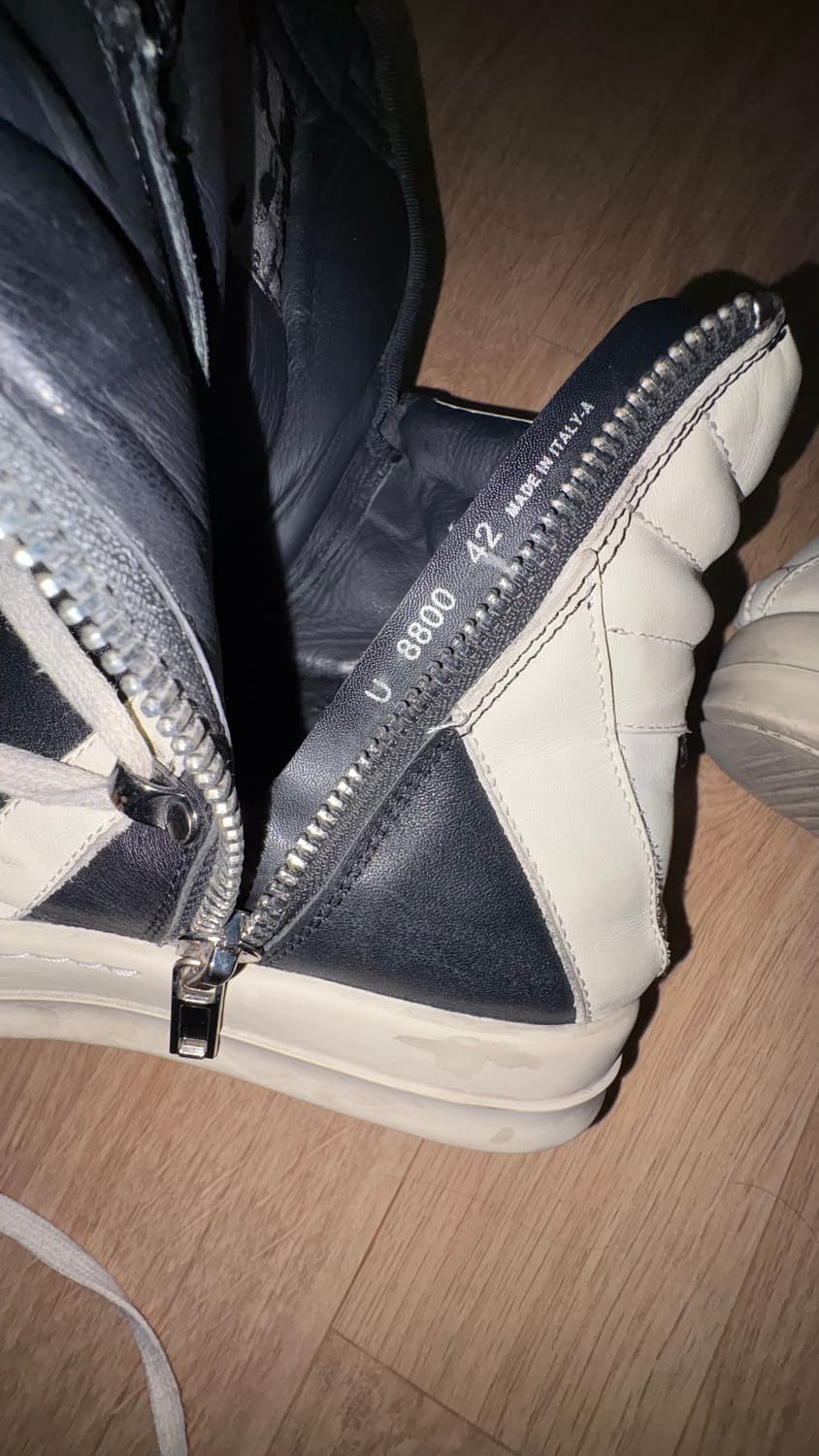 릭오웬스 메가레이스 지오바스켓 스니커즈 42 상품이미지5