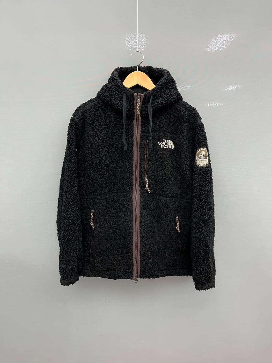 노스페이스 플레이 그린  후드 후리스점퍼 상품이미지1