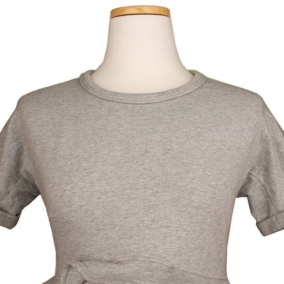 까르벵 멜란지그레이 러플 상의(S) 상품이미지5