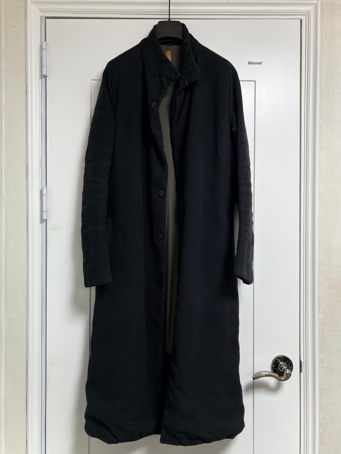 layer 0 wool coat 레이어 제로 울 코트 50sz 상품이미지1