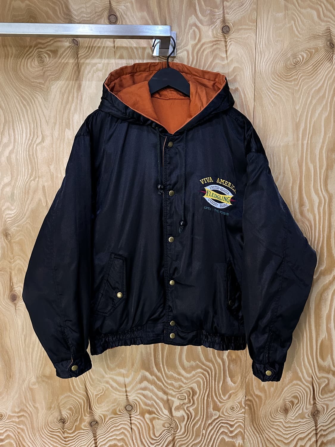 매네버 90's 리버시블 새틴 자켓 상품이미지5