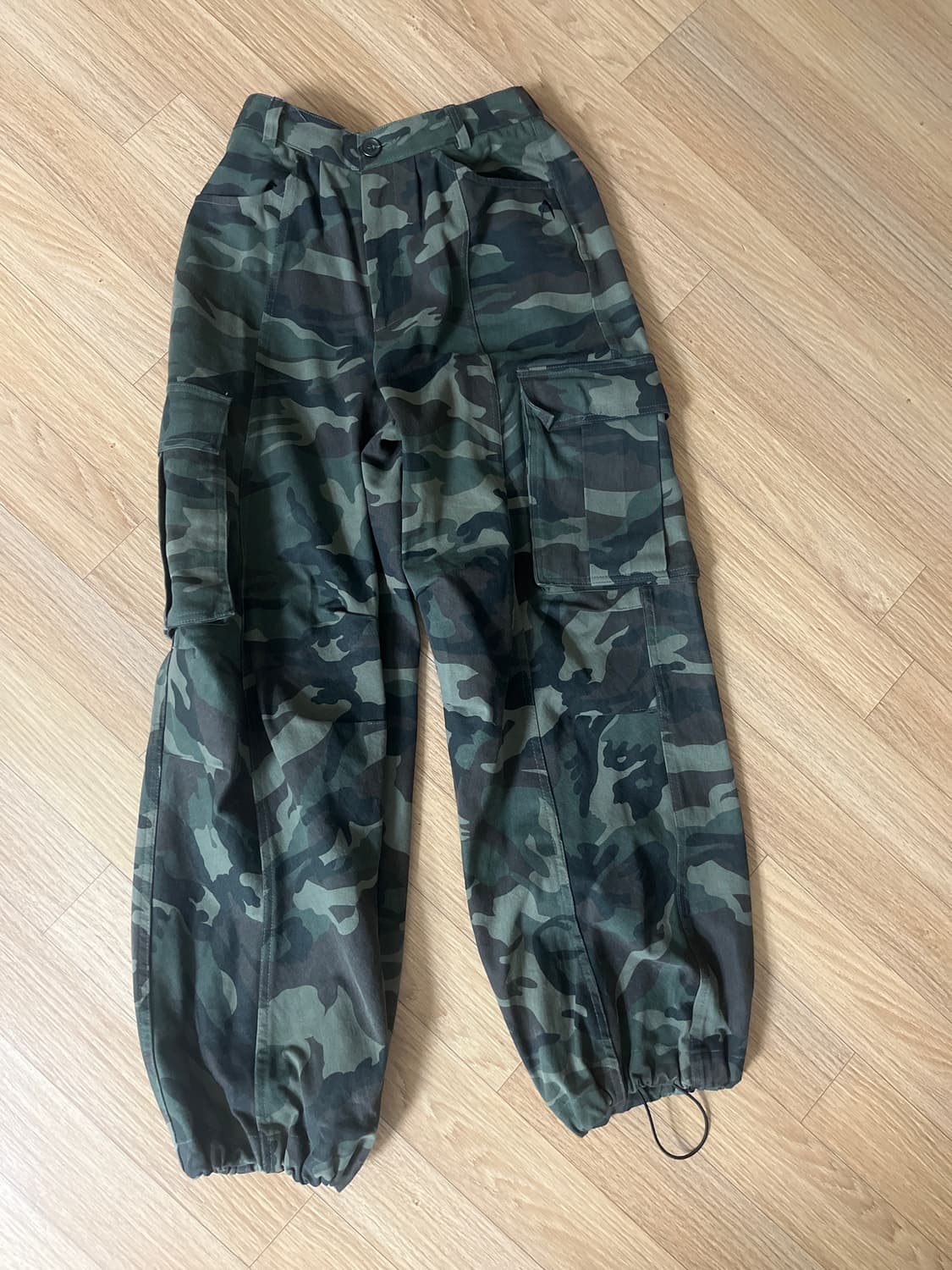 aakam camouflage Twill Cargo Pants olive 상품이미지3