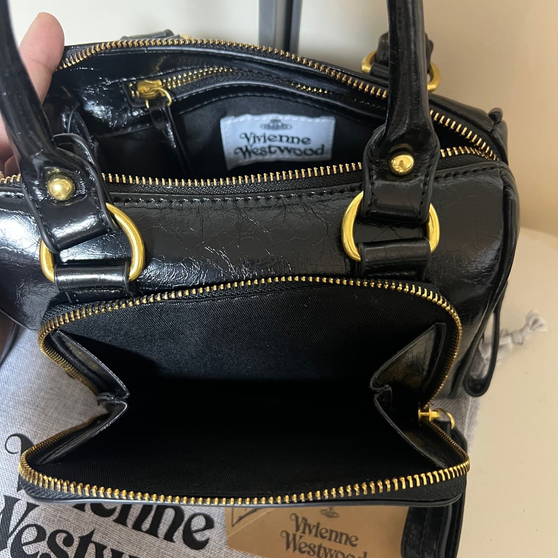 비비안웨스트우드 가방 첼시 보스턴 토트백 상품이미지5