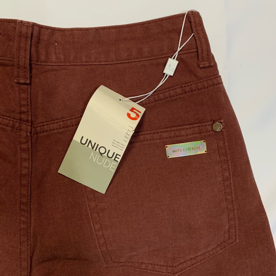 [28/새제품] 모스 에디션 디스트레스드 와이드 팬츠 상품이미지1