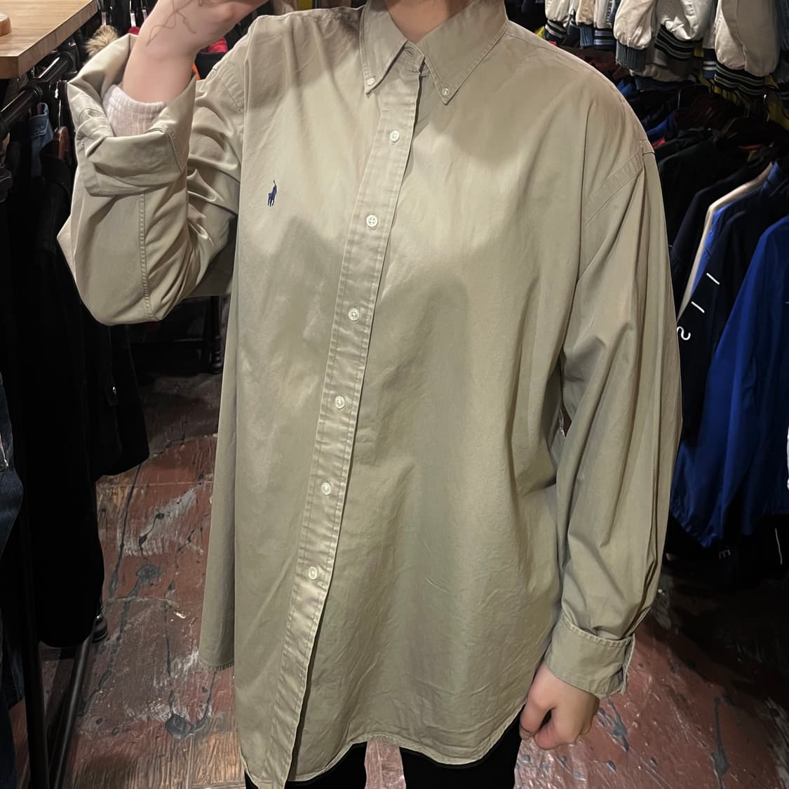 [HI] 폴로 셔츠 베이지 상품이미지4