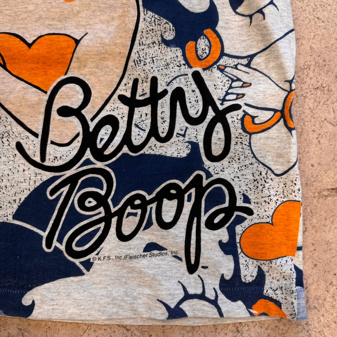 BETTY BOOP late 90s~early 00s 정식라이센스 반팔 상품이미지5