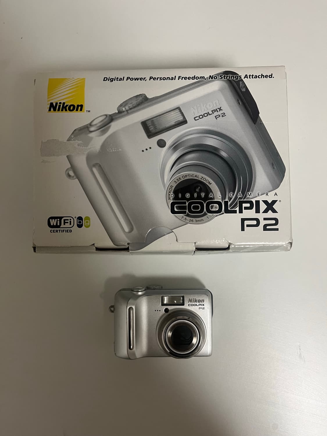 작례👌🏻누가영색감!!)Nikon Coolpix P2 (정품풀박스) 상품이미지1