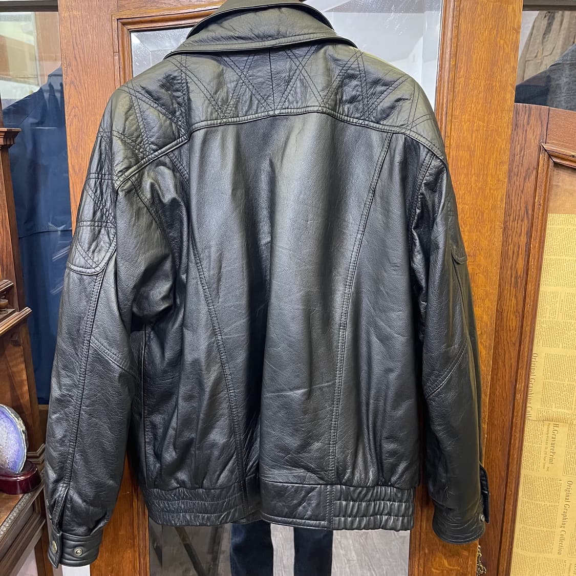 90's vintage leather jacket 상품이미지9