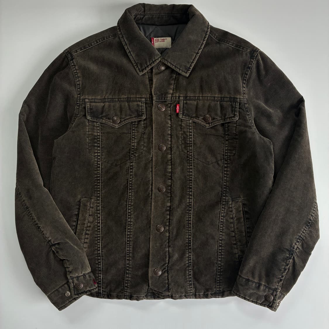 Levis  리바이스 레드탭 브라운 코듀로이 트러커 자켓 상품이미지1