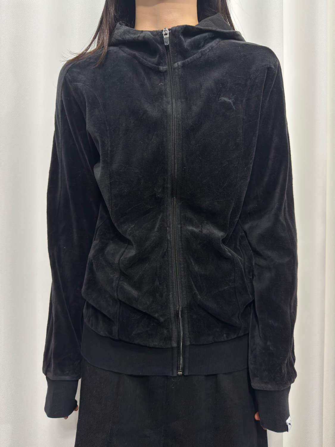 puma velvet hood zipup 상품이미지1