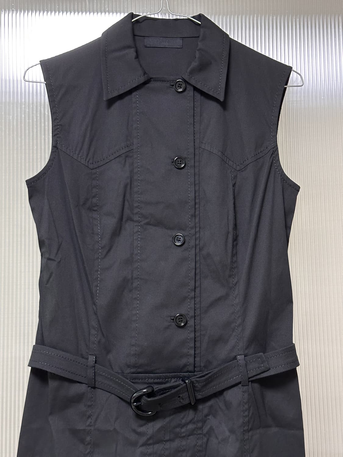vintage prada pleats dress 프라다 플리츠 드레스 상품이미지4