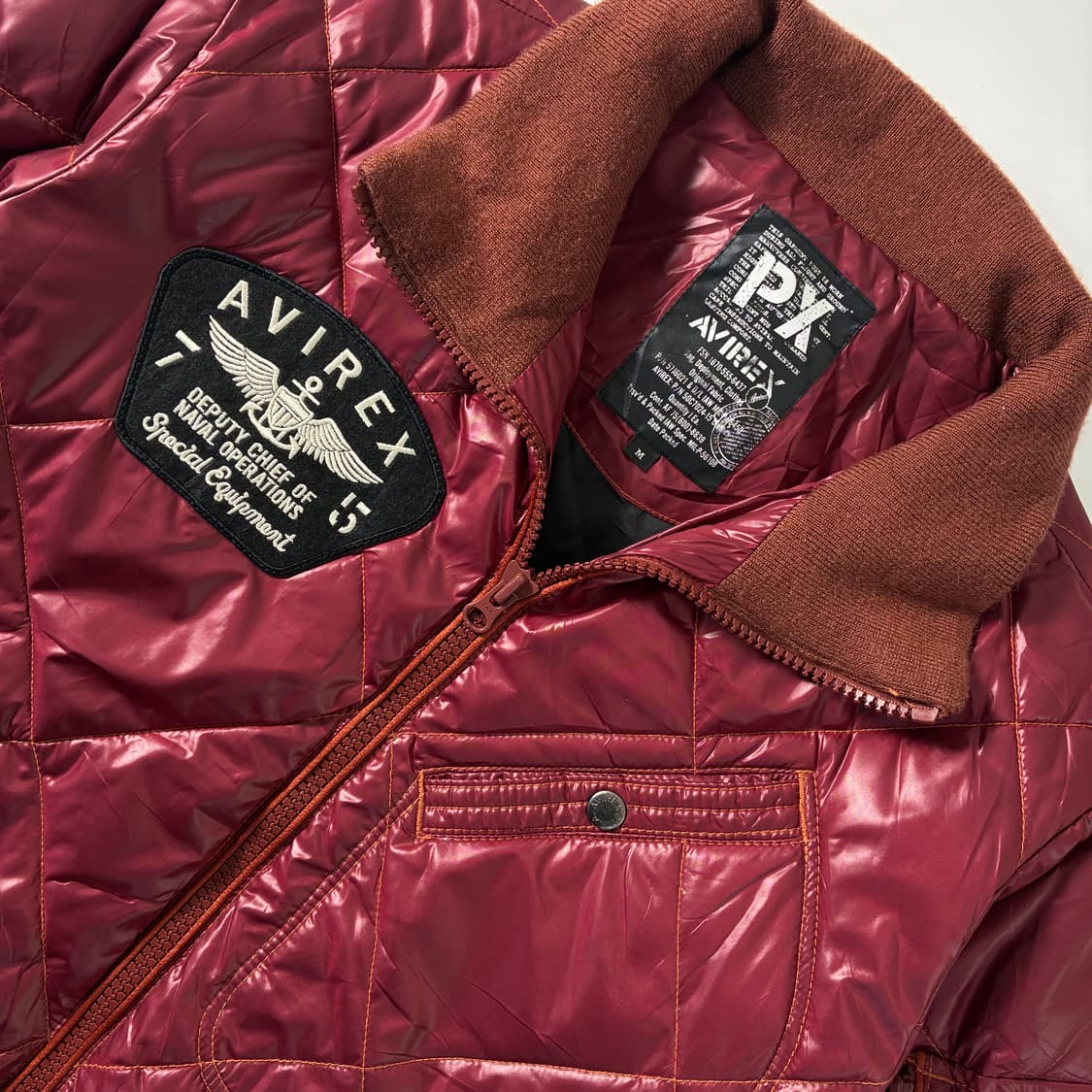 Avirex  아비렉스 USN 폴리 퀼팅 패디드 자켓 상품이미지5