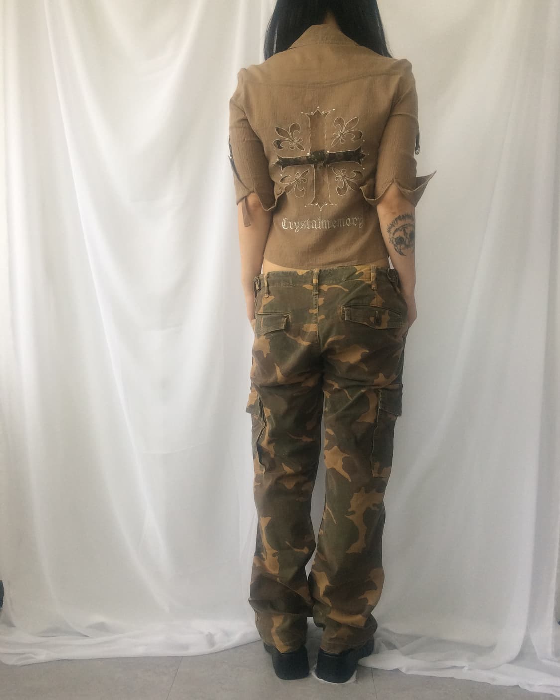 Camo pattern cago pants 상품이미지7