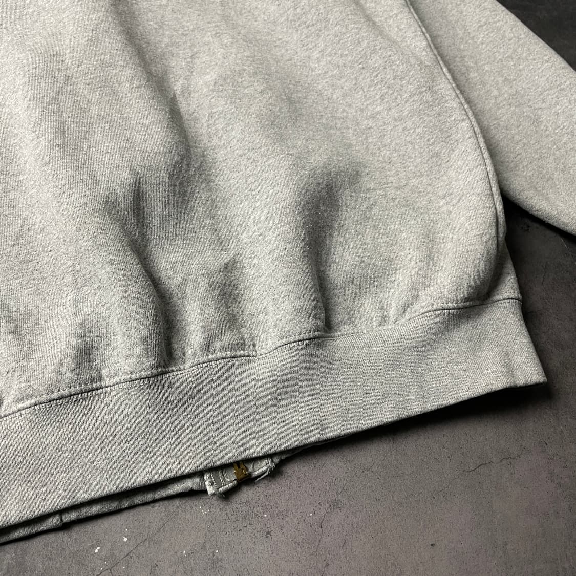 CARHARTT 칼하트 빈티지 그레이 기모 후드집업 A00941 상품이미지8