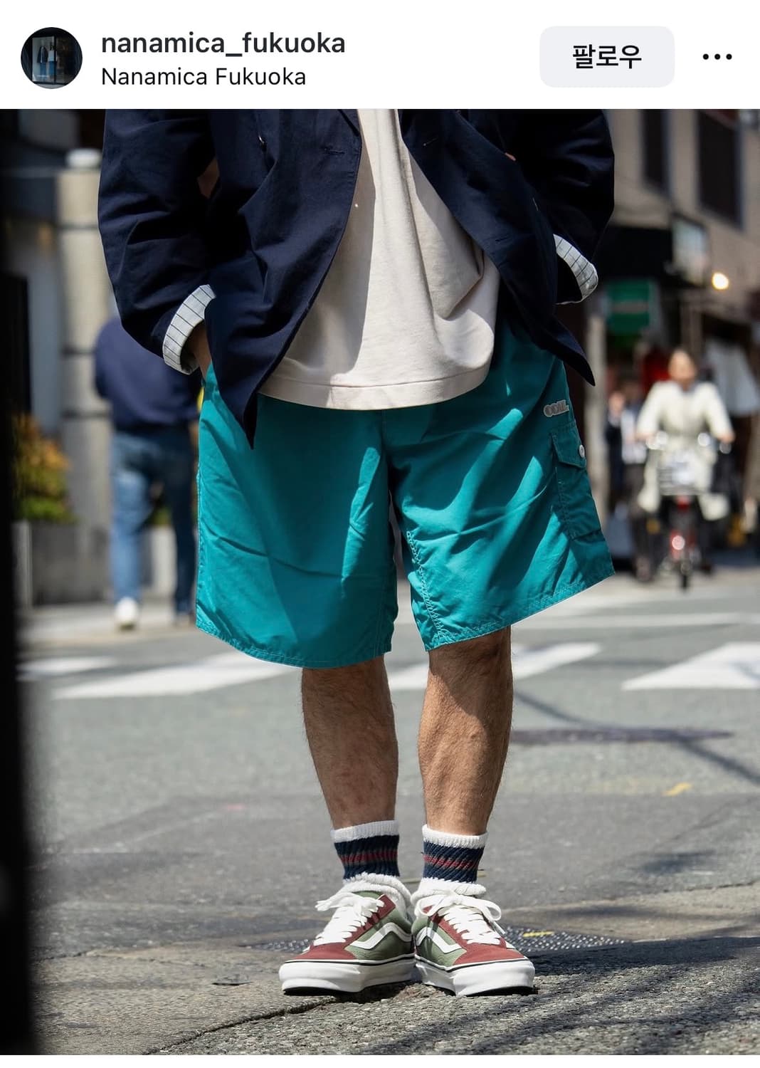 [32] 나나미카 데크 쇼츠 코랄 그린 상품이미지9