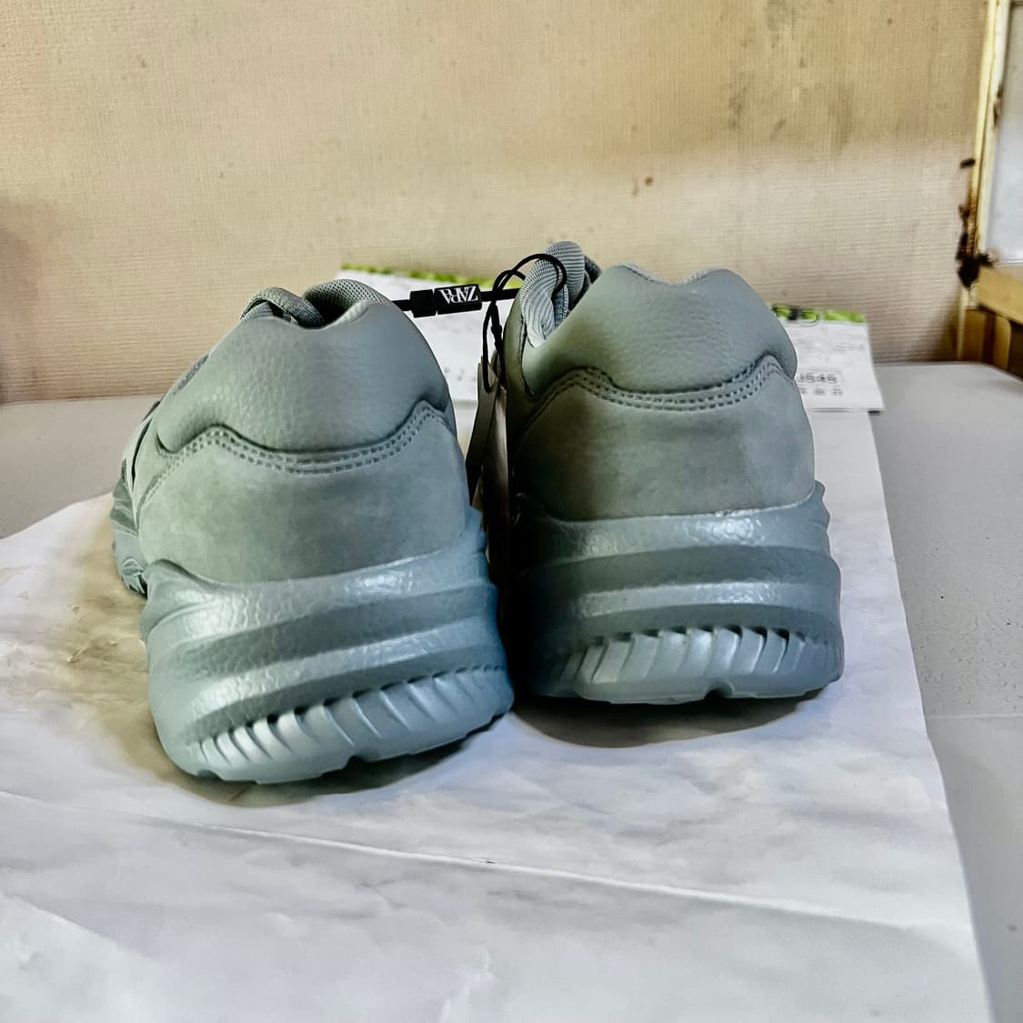 [265] 자라 로우 컷 스니커즈 새상품 상품이미지3