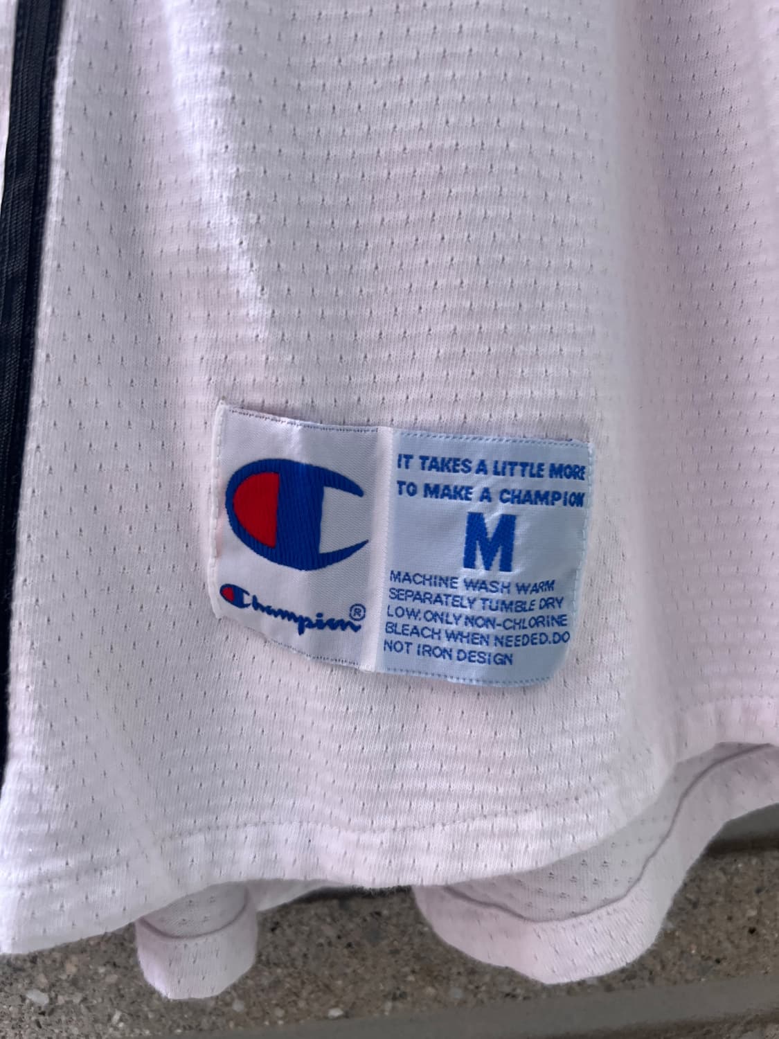 [M]챔피온 스펠아웃 자수 매쉬 베이스볼 셔츠 상품이미지4