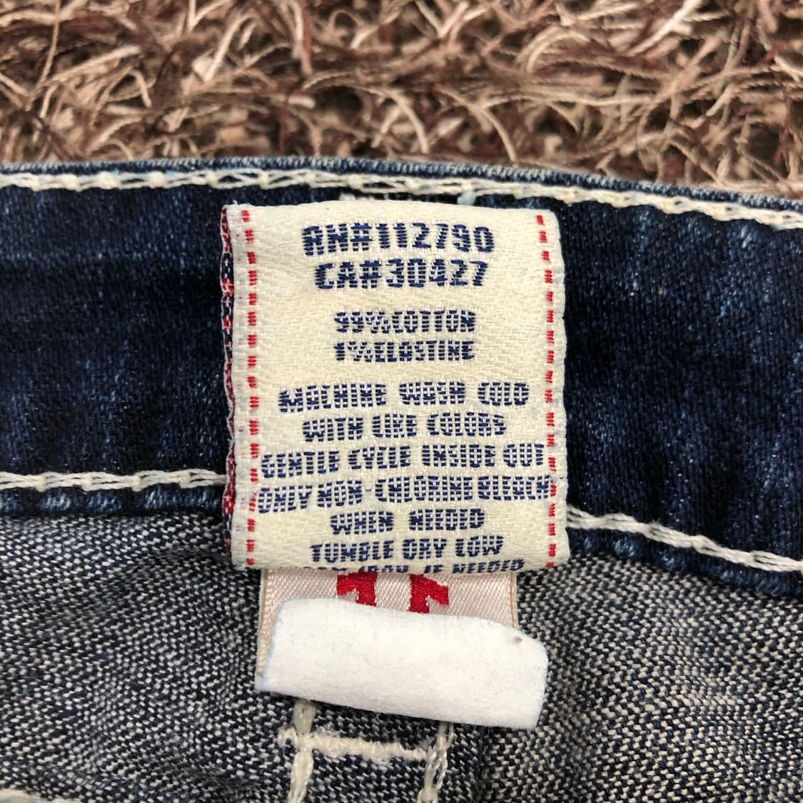 트루릴리전 Disco Becky Big T 부츠컷 플레어 데님 팬츠 상품이미지8