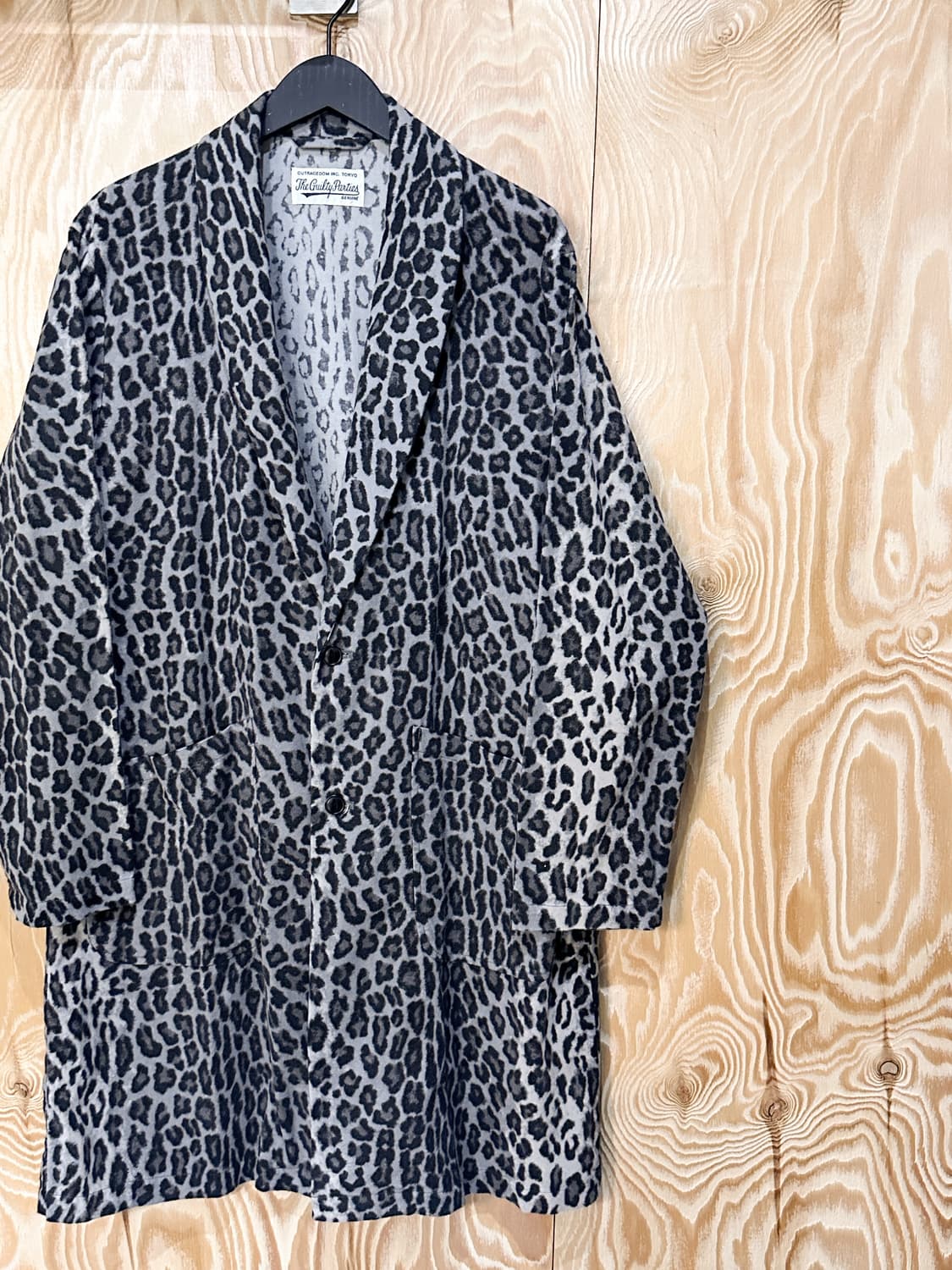 와코마리아 17S/S 레오파드 가운 코트 상품이미지3