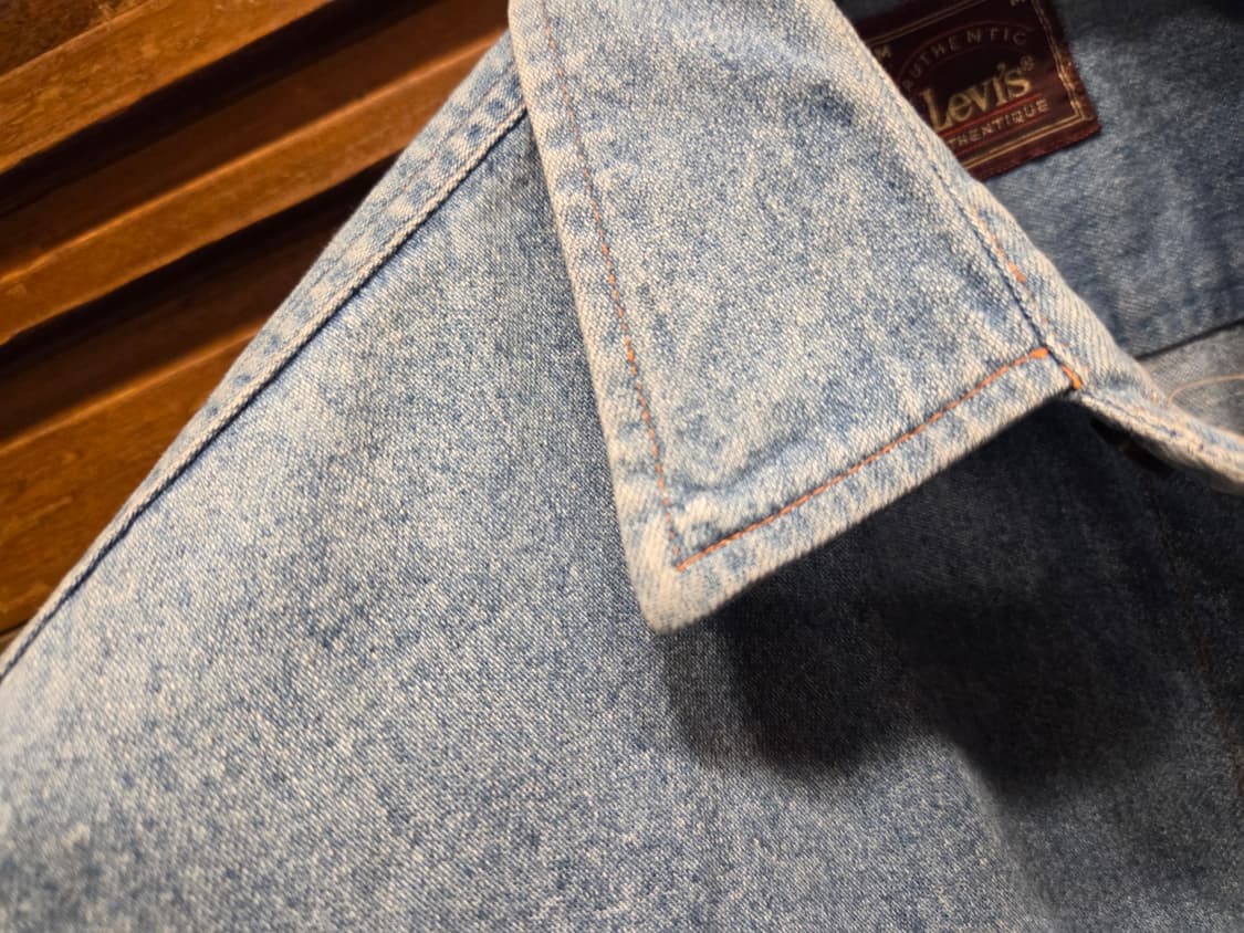 80'S 리바이스 데님셔츠  상품이미지6