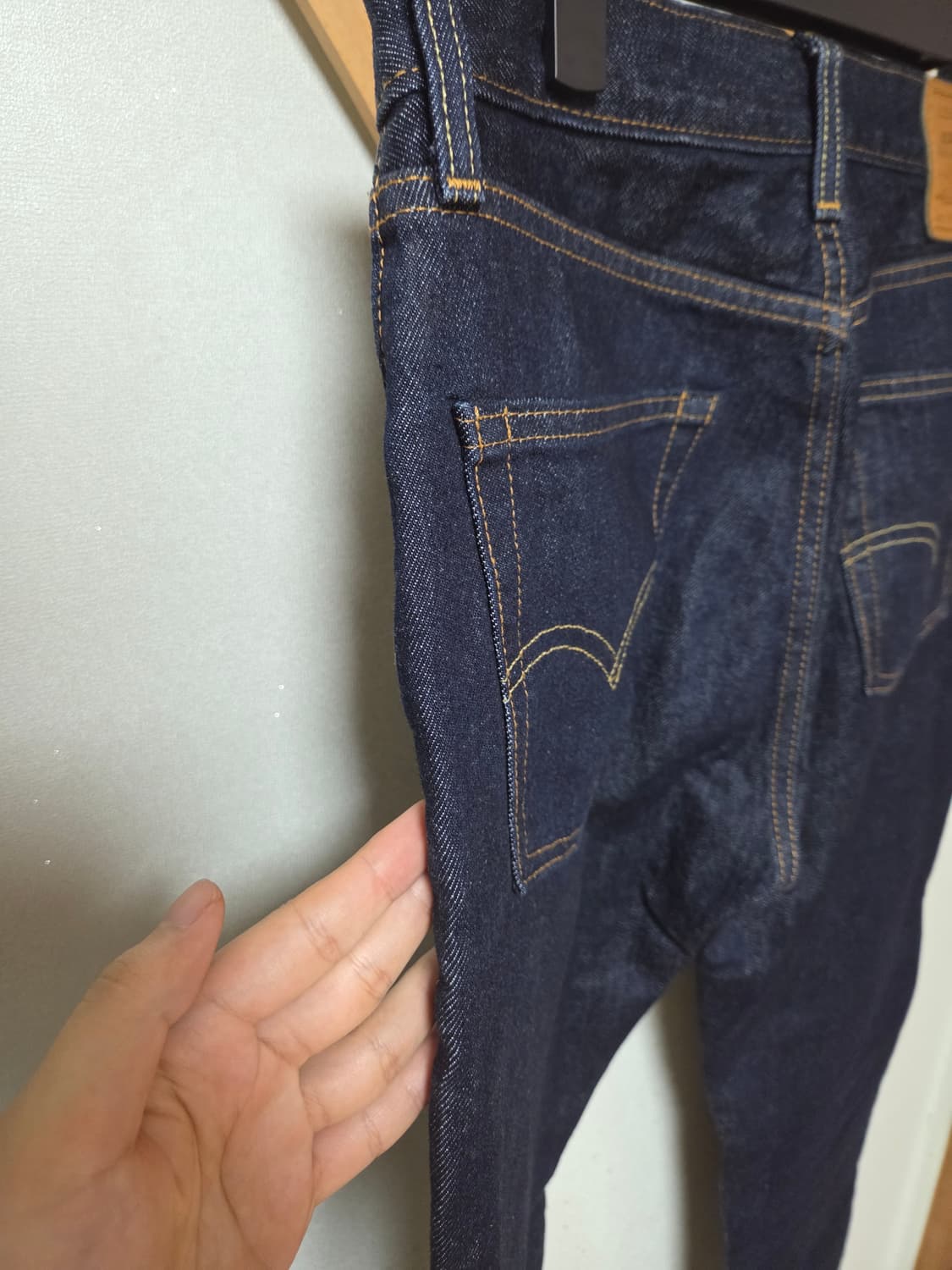 리바이스 555-0000 릴렉스 스트레이트 진(다크 인디고) 상품이미지5