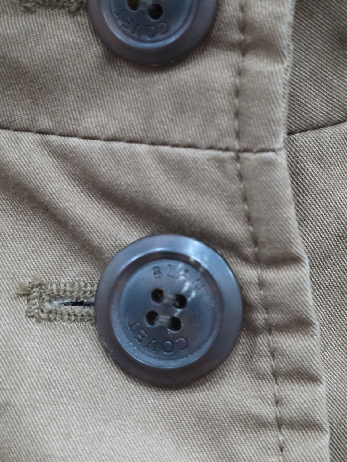 COVETBLAN 코튼 롱 코트 / 봄 야상코트 상품이미지9